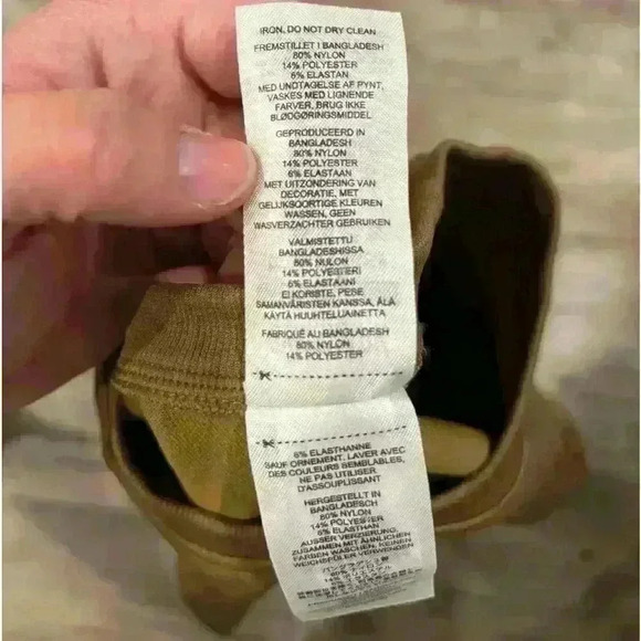 Gymshark brownish/yellow crop top size small - Picture 7 of 8